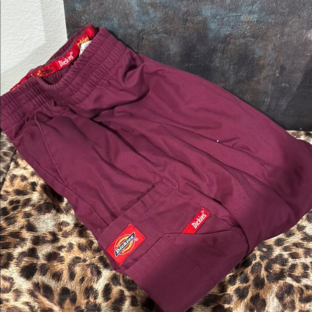 Dickies Maroon woman’s Scrub pants